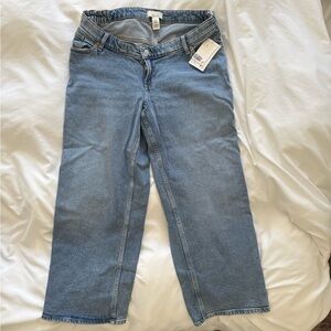 H&M Maternity Light Blue Straight Leg Jeans